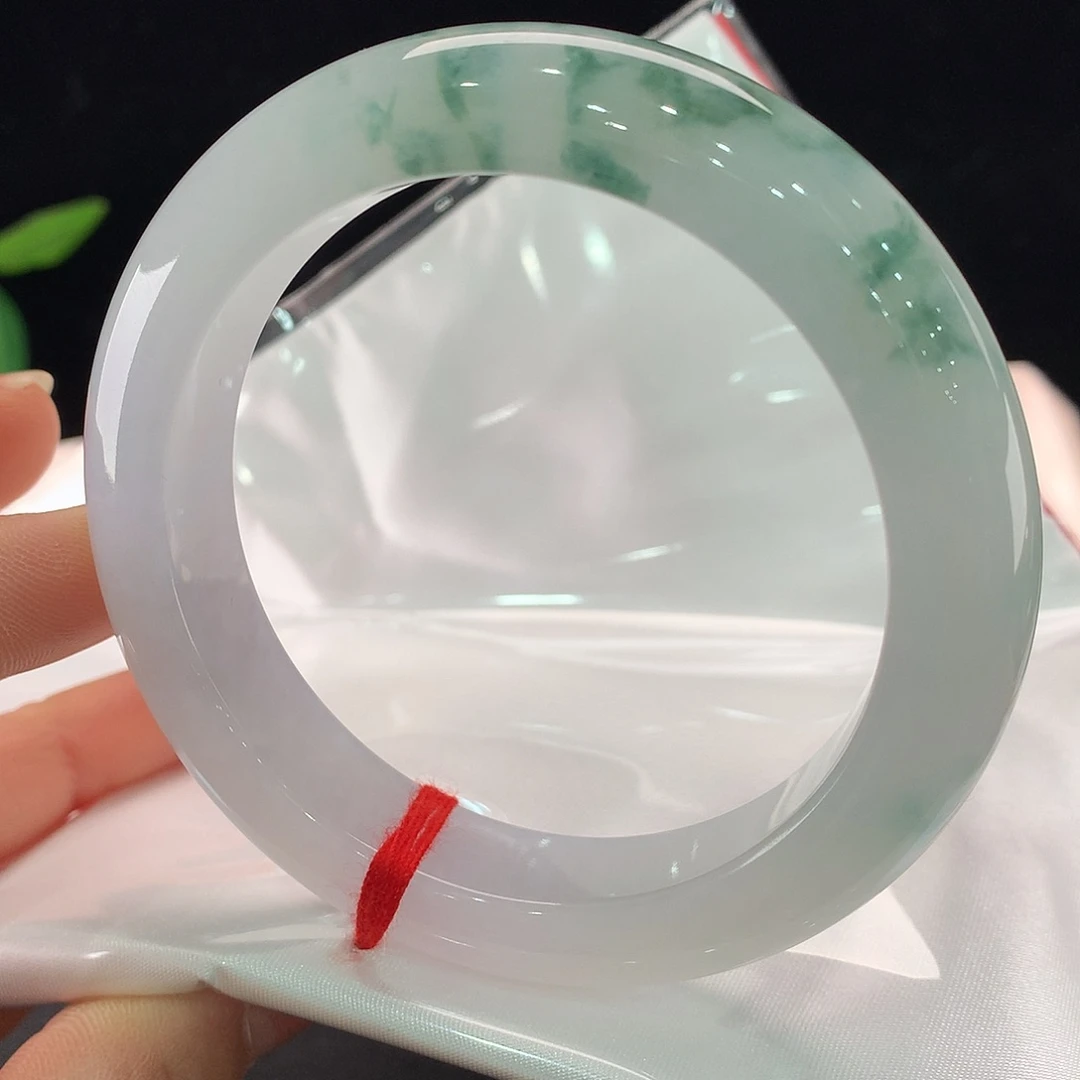 翡翠未镶嵌手镯0034