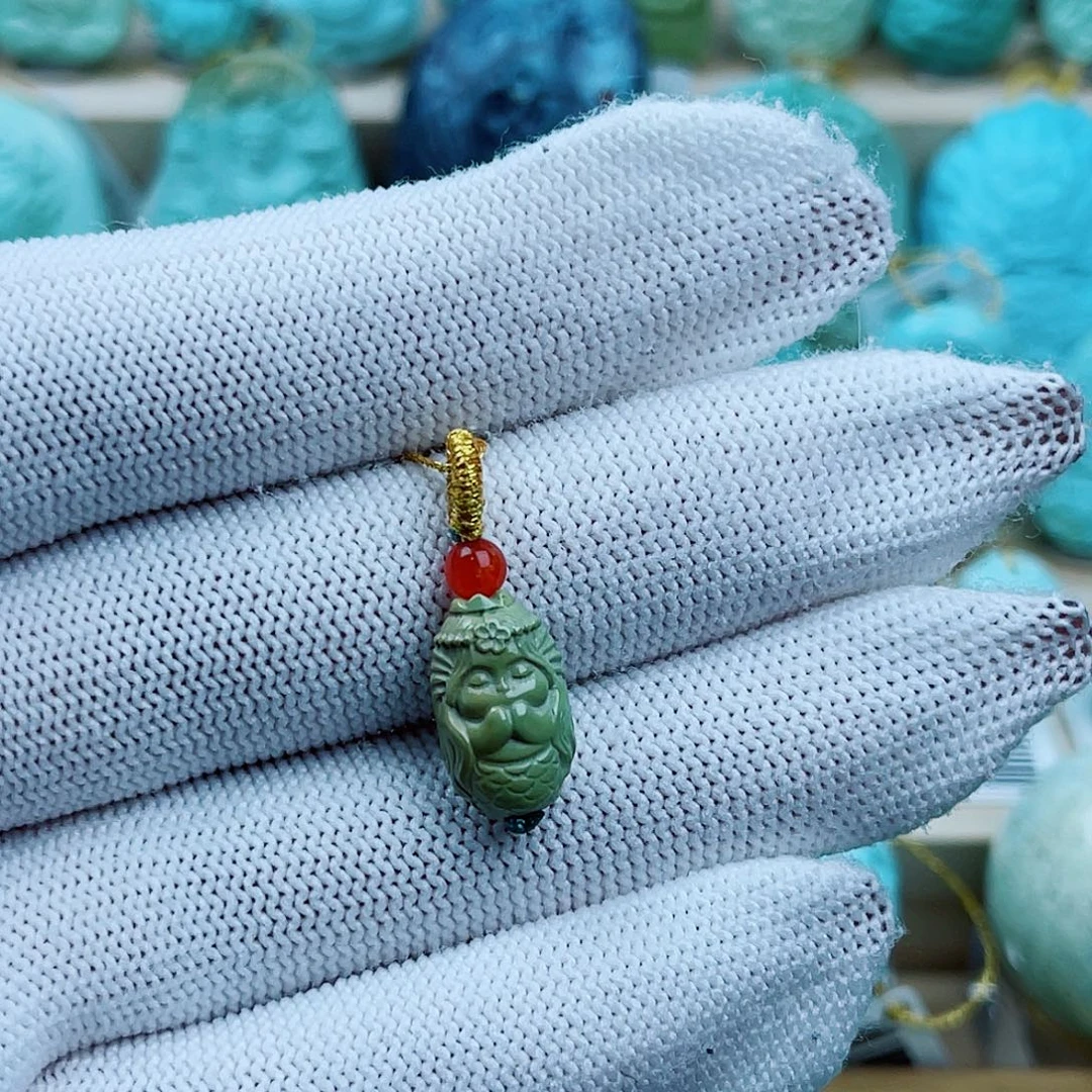 绿松石未镶嵌珠宝奇石