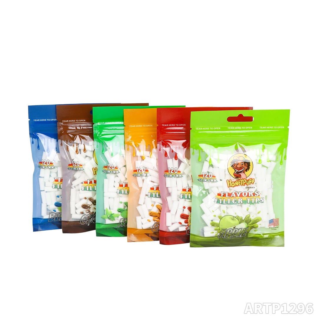 6mm星巴斯新款 HONEYPUFF系列混搭白色海绵头过滤嘴多口味可选