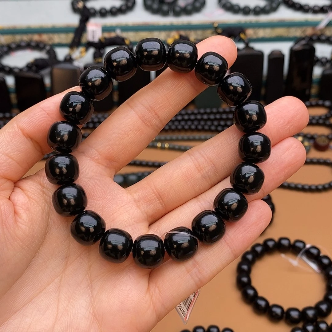 手链未镶嵌和田玉（青玉）C****g