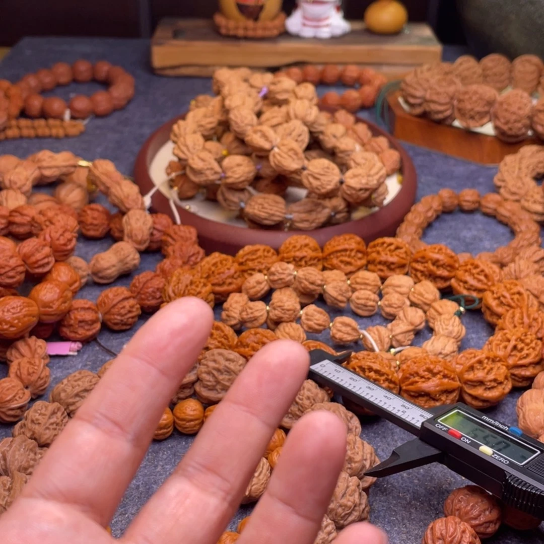 用***4文玩核桃手串蛤蟆