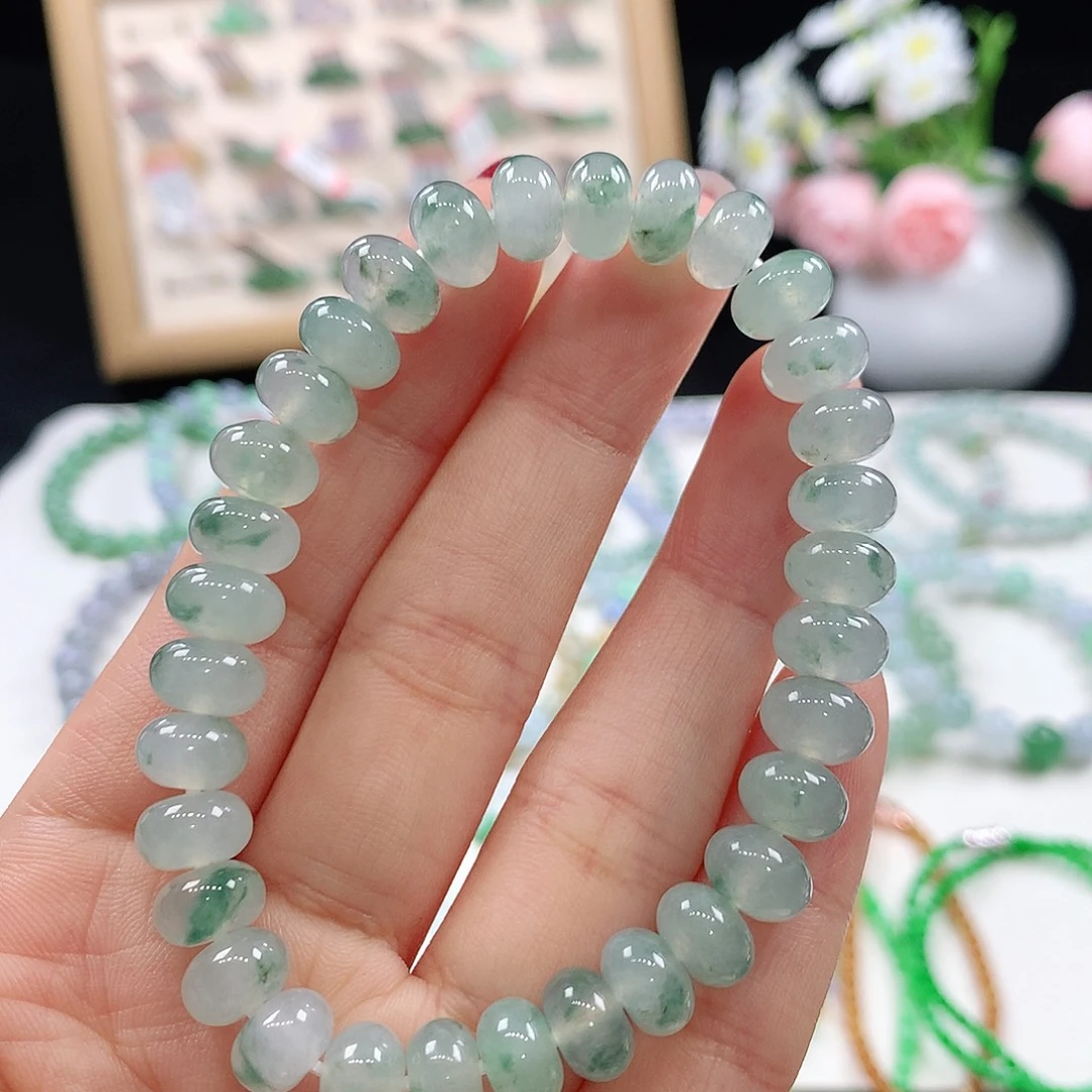 翡翠未镶嵌手链8.4/9.2mm