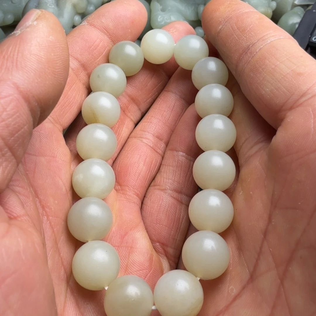 和田玉手链未镶嵌