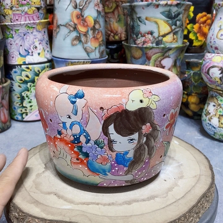 景德镇艺术手绘作品