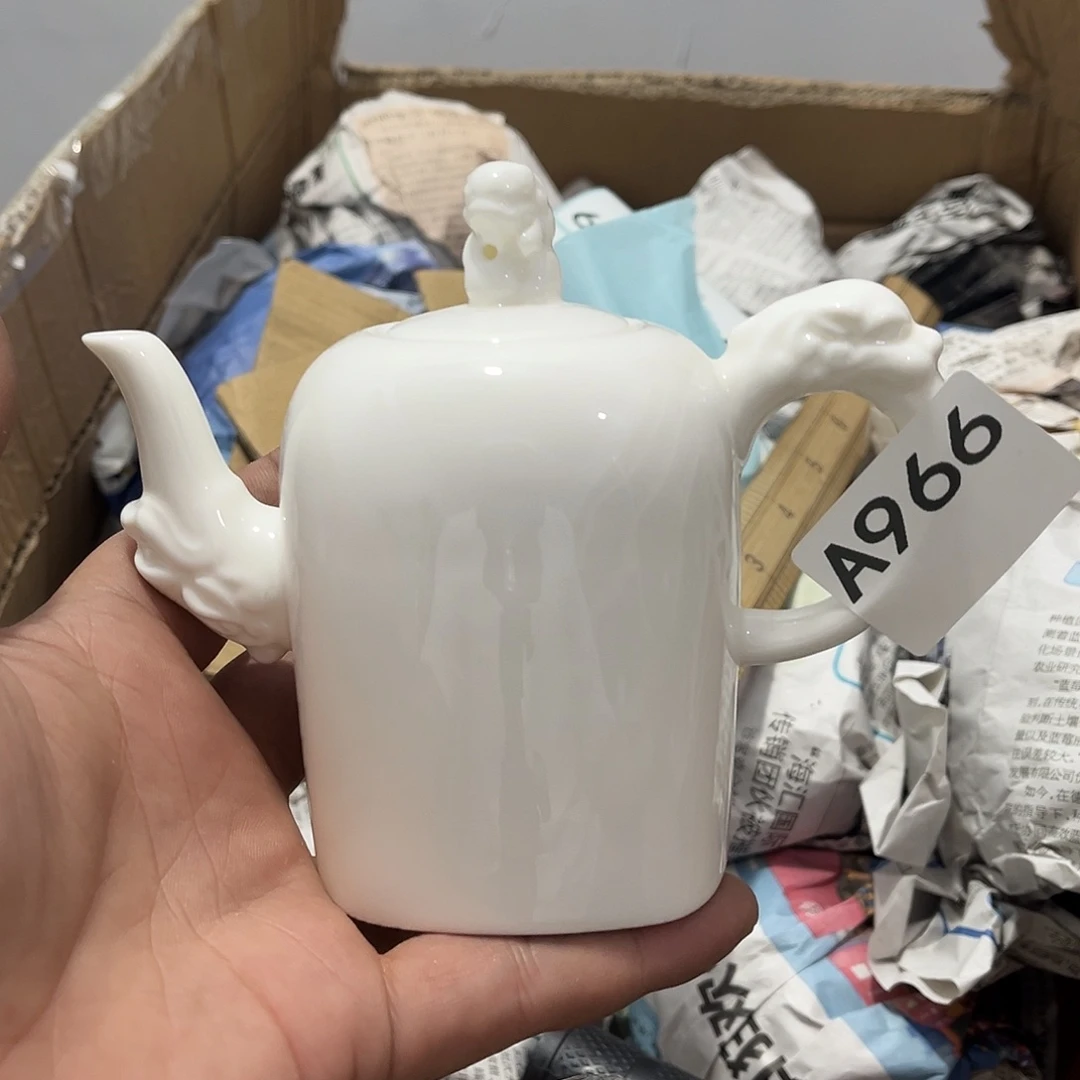 瓷片茶摆件工艺品摆件666