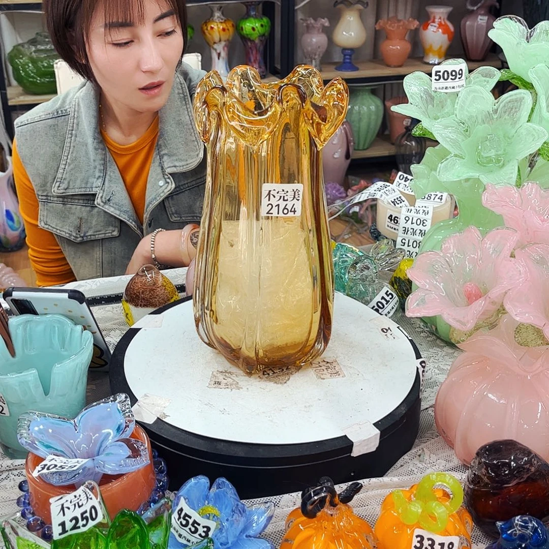 2164 家悦琉璃工艺品不完美