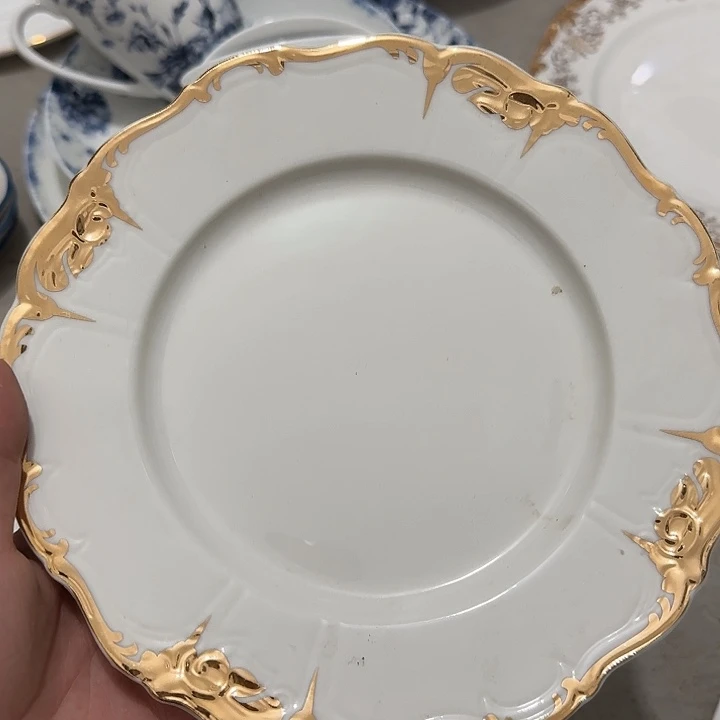 满15包邮微瑕 盘子一个