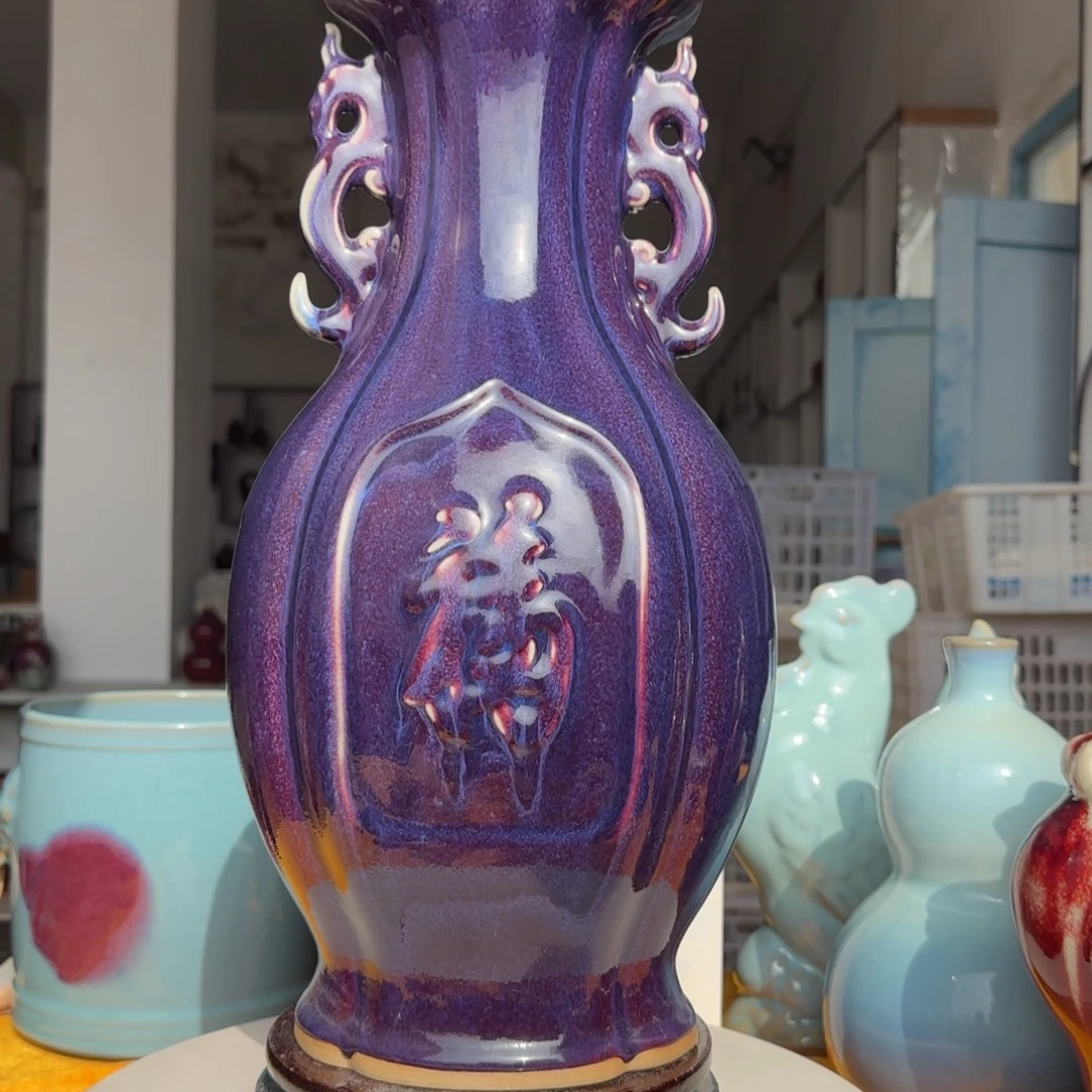 摆件陶郑家钧瓷摆件