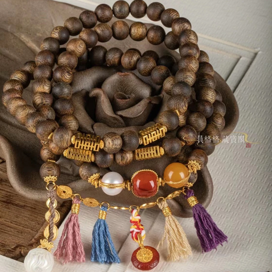 沉香员格格·沉香多圈手串/FBSS16123