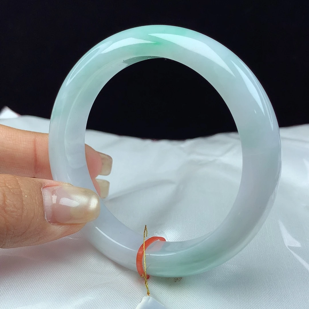 翡翠手镯未镶嵌57圈 7353