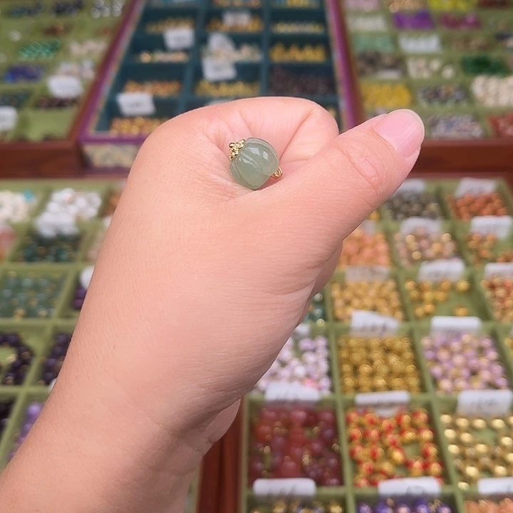 珐琅非遗传承手工圆珠扣