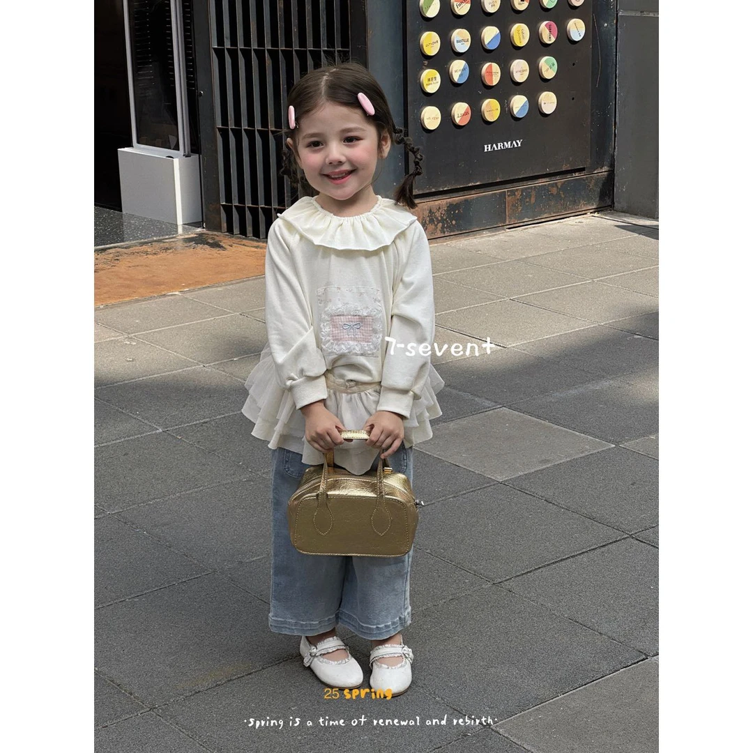 7Seven·25春~拼接碎花卫衣7465（汉服卫衣）