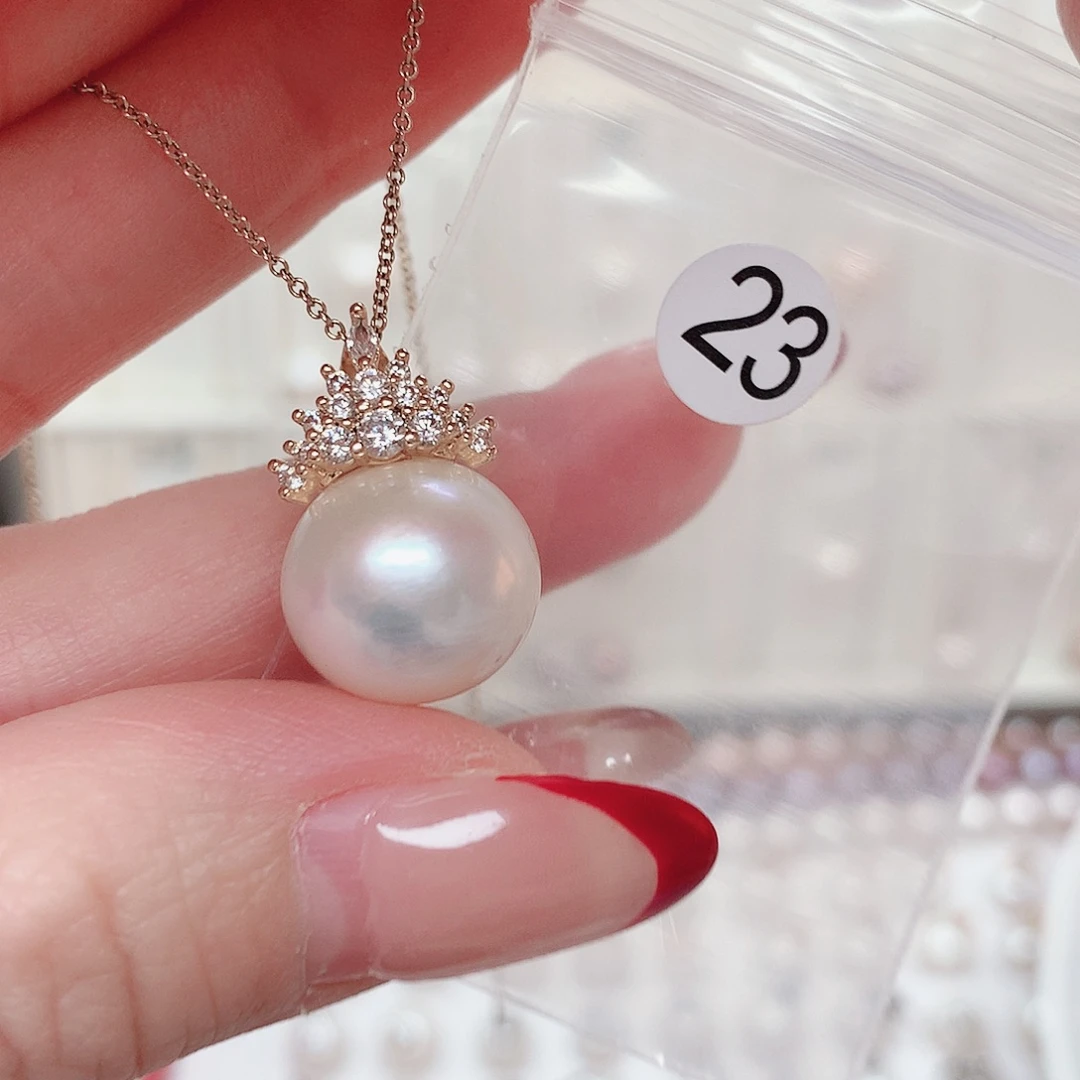 合金吊坠(赠链)淡水珍珠