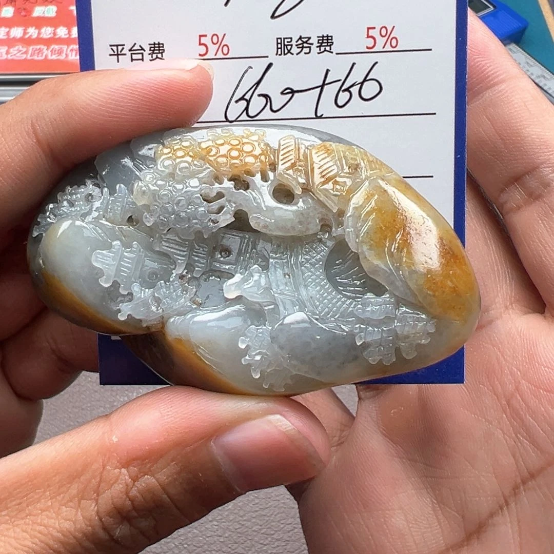 和田玉颈饰未镶嵌鸿*