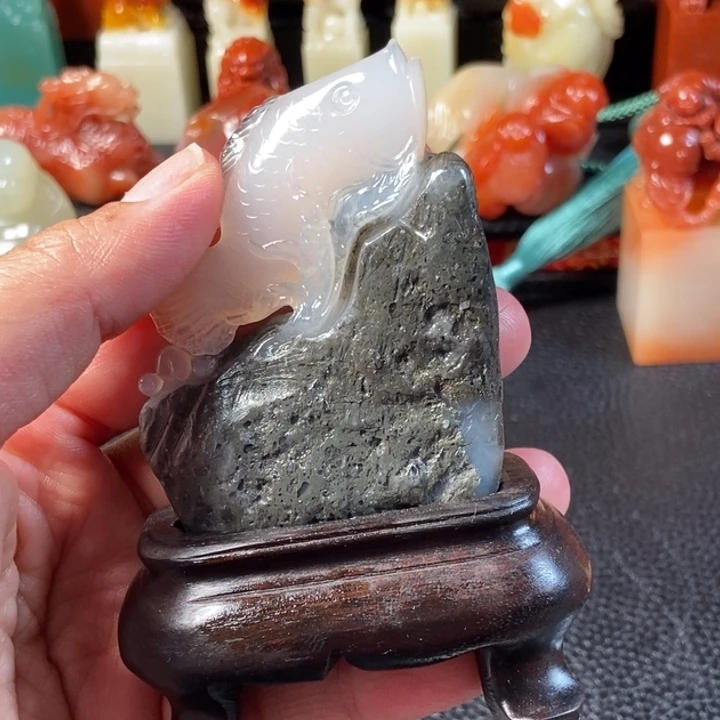 牛*寿山石雕刻工艺……