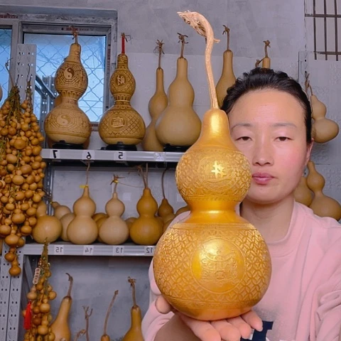 手****水天然植物葫芦文玩