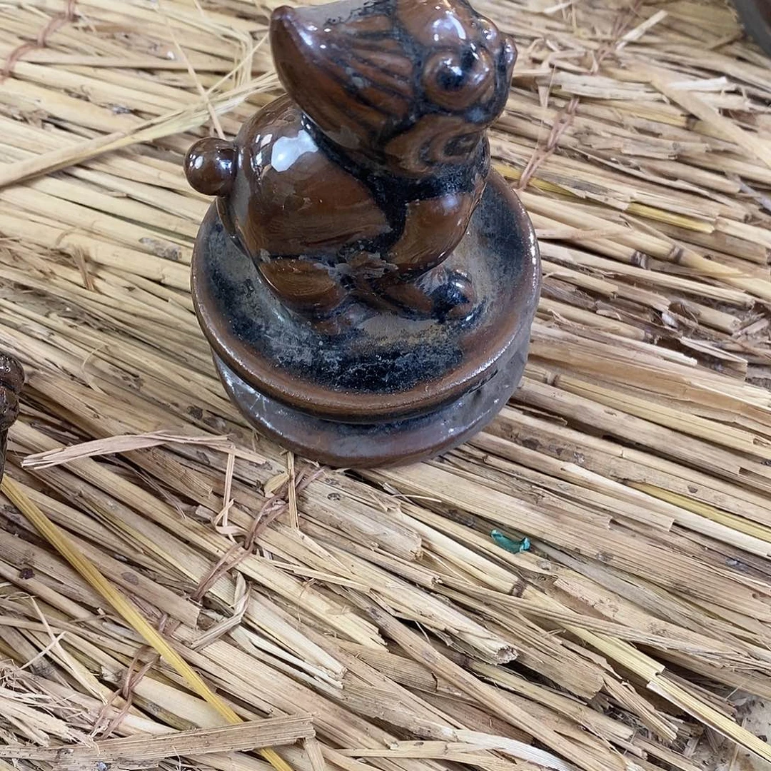 瓷片介休窑的一个小兽
