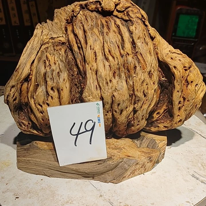 松木天**木北沉香琥珀木天然造型摆件49