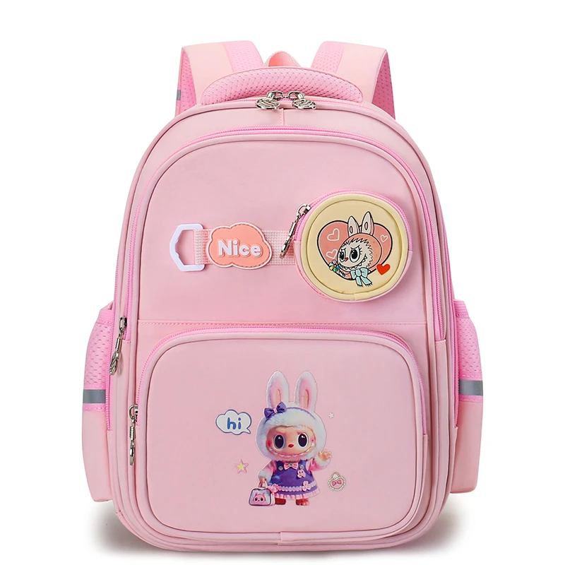 拉布布书包小学生一二三年级男女孩2025新款轻便护脊减负儿童背包