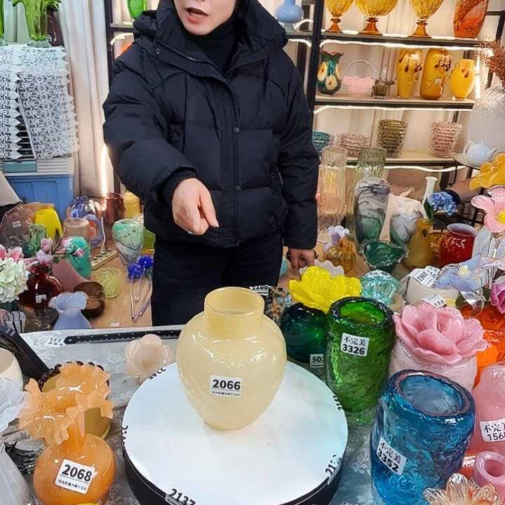 2066 家悦美居琉璃摆件