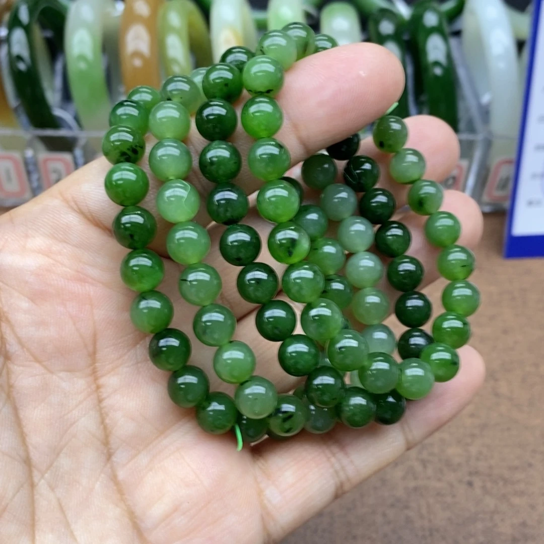 手串未镶嵌和田玉卡8