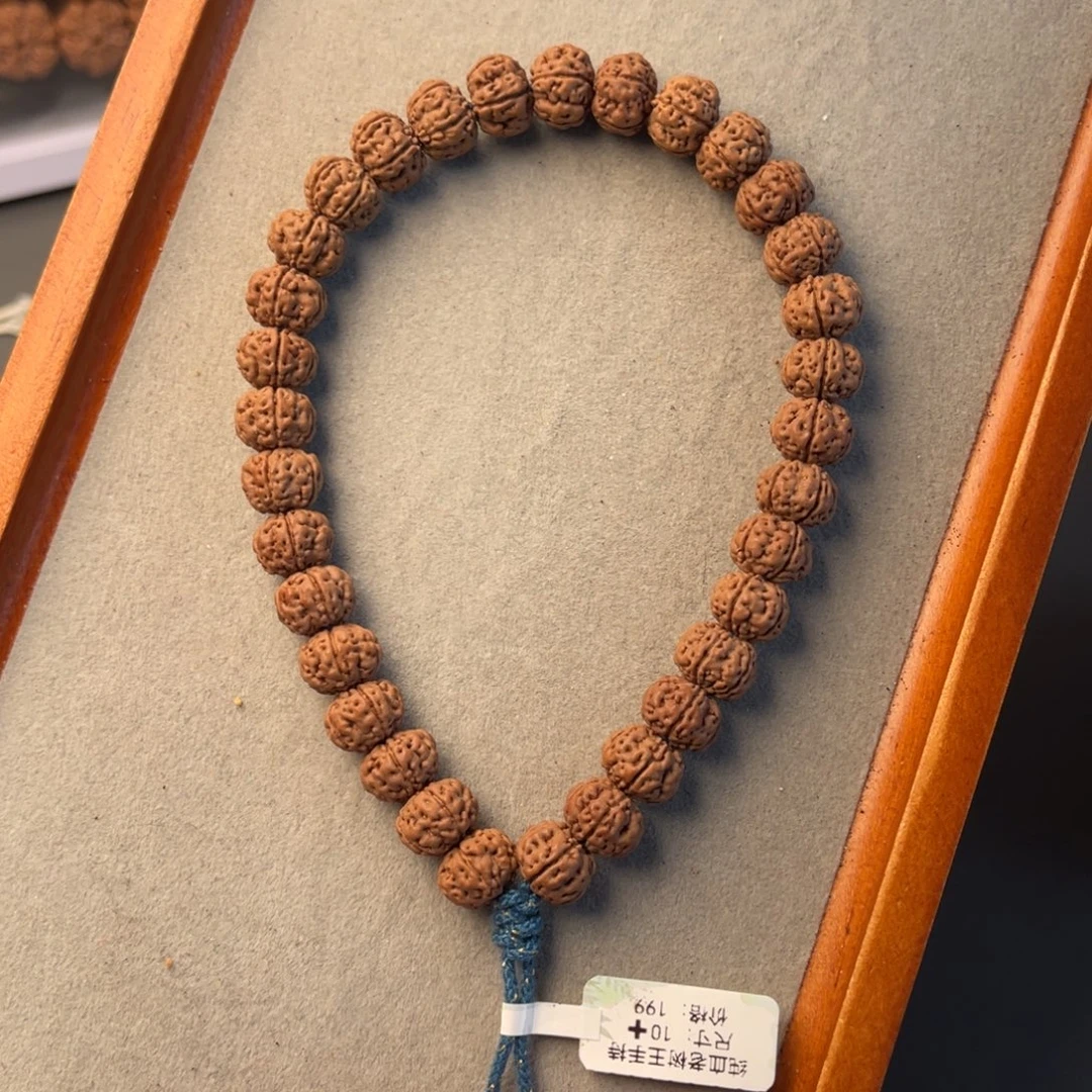 金刚菩提把件10➕纯血老树王手持