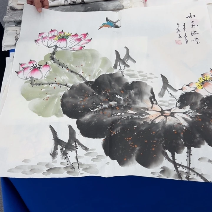 国画绘画作品请欣赏展示