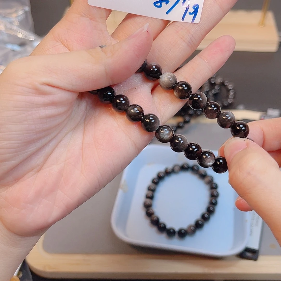 未镶嵌黑曜岩珠宝奇石167 。