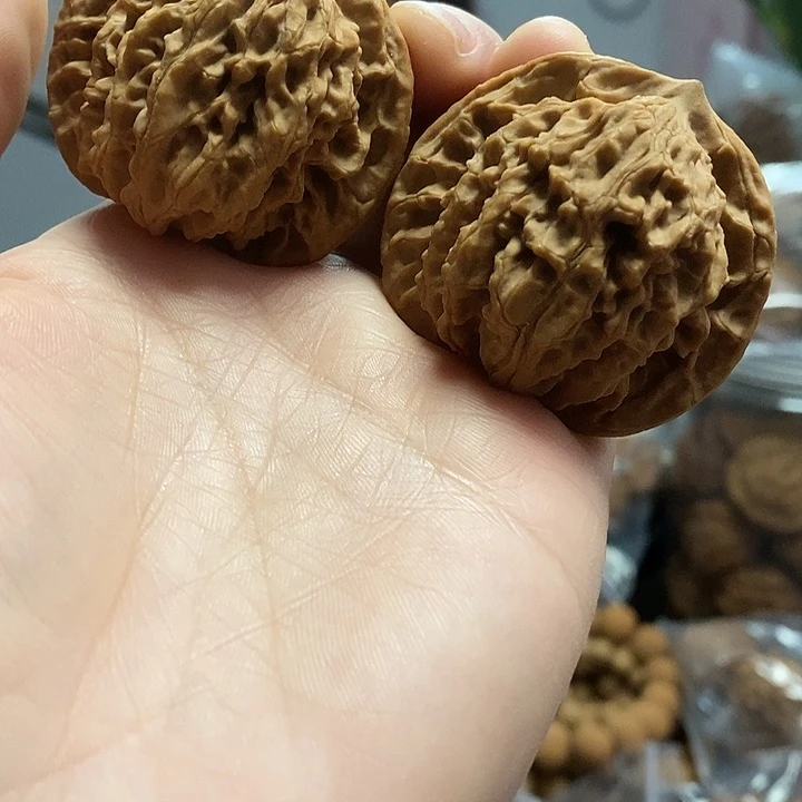 文玩核桃把件45/46老款狮子头