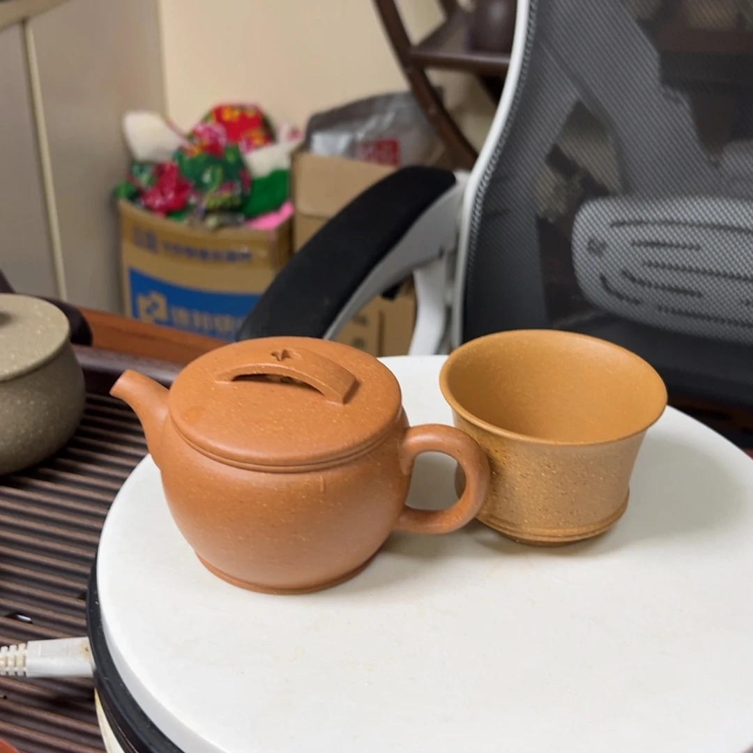 茶壶紫砂老段泥汉瓦160