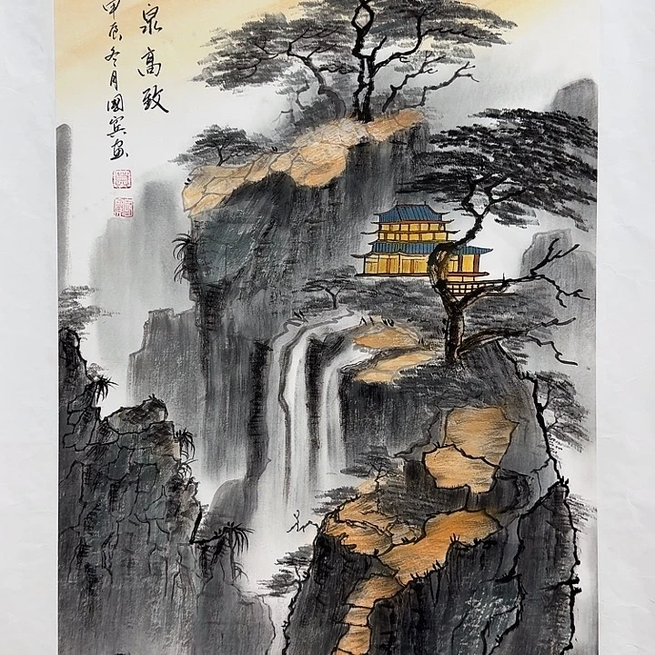 国画国画莫国宾老师精品