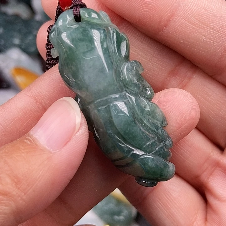 未镶嵌挂件翡翠翡翠