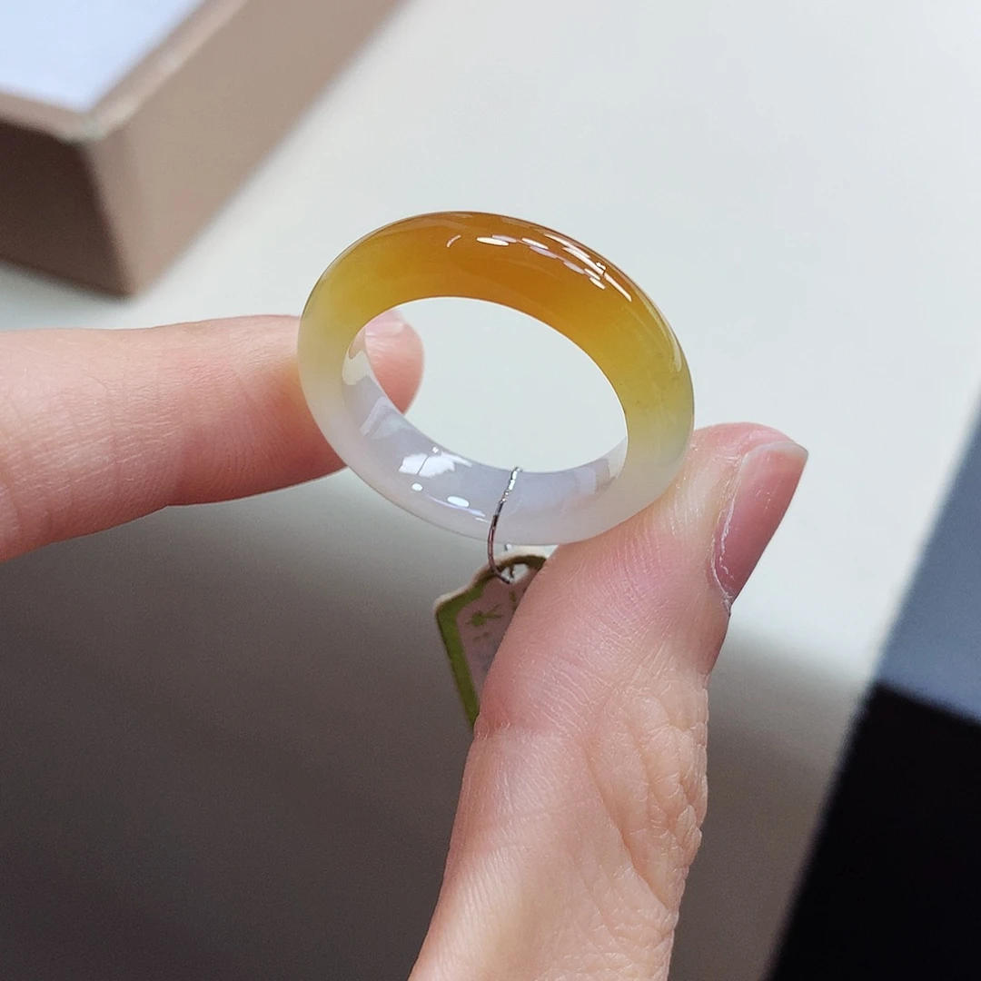 翡翠戒指未镶嵌20号