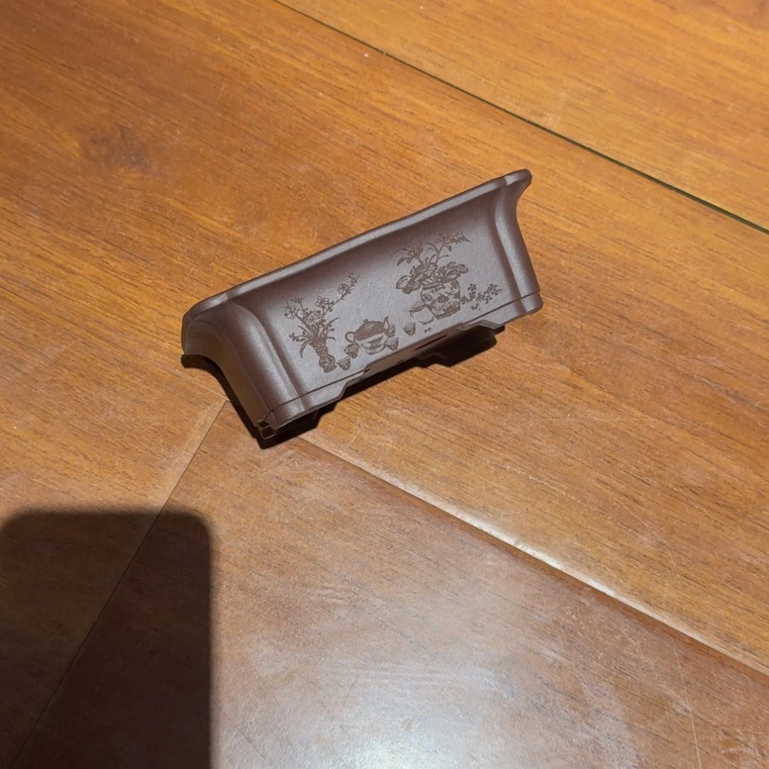 用***8紫砂花盆原矿紫泥