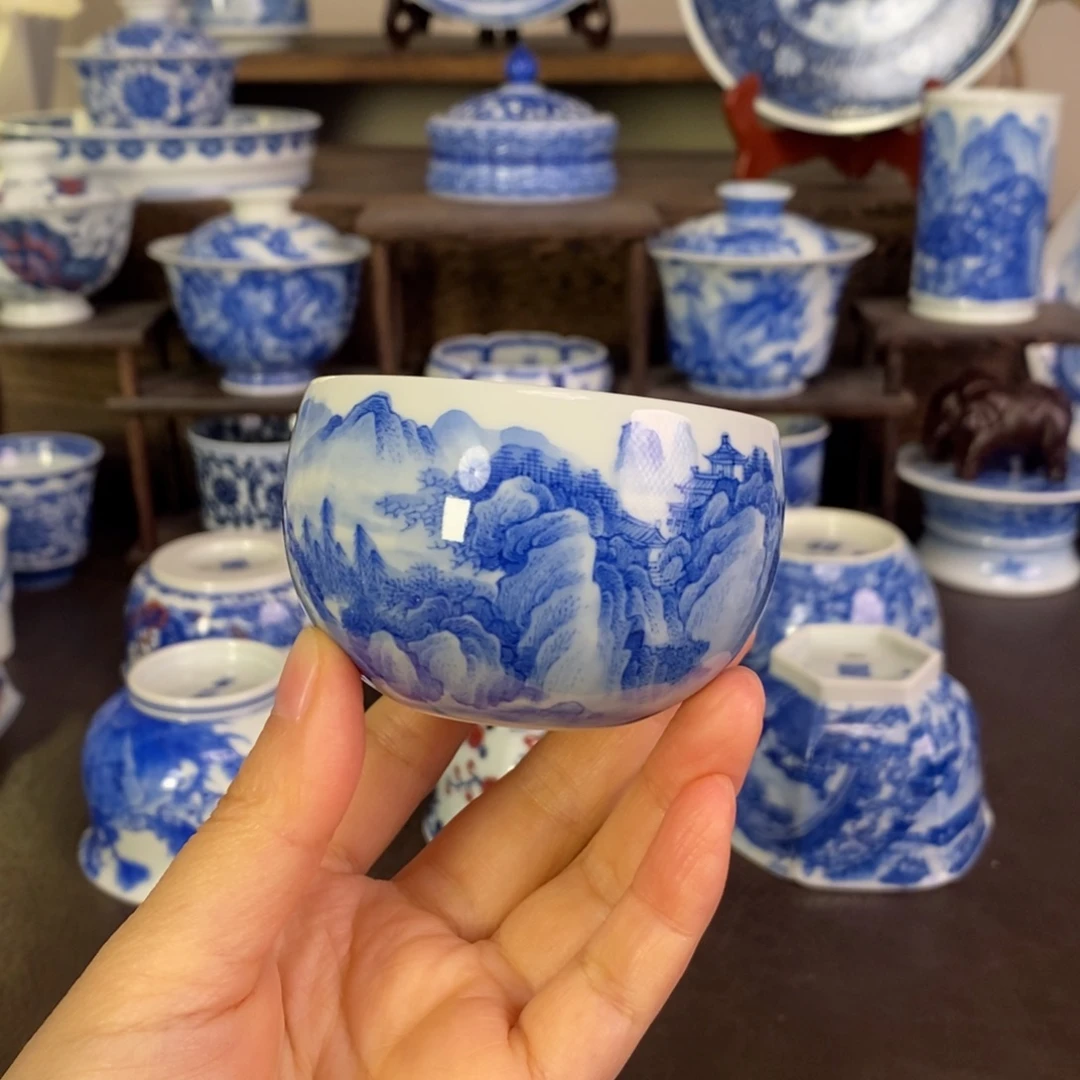 景德镇陶瓷手工手绘