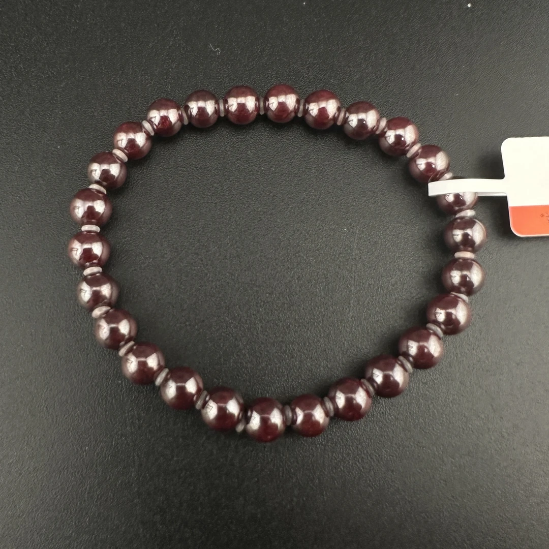 含辰砂工艺品BY1220FPXQ标112 北玉精选 朱砂手串 多样性发货