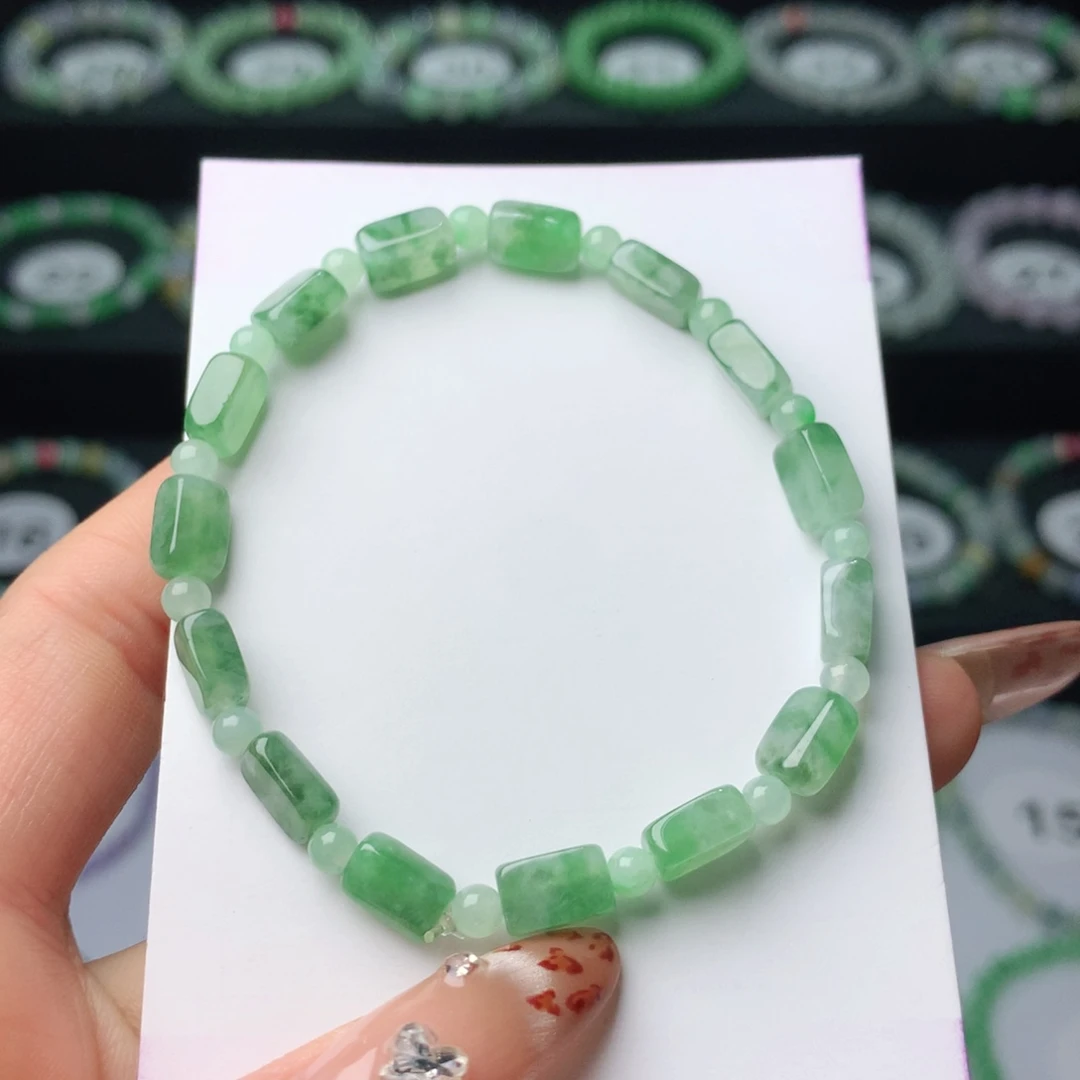 翡翠未镶嵌手链翡翠