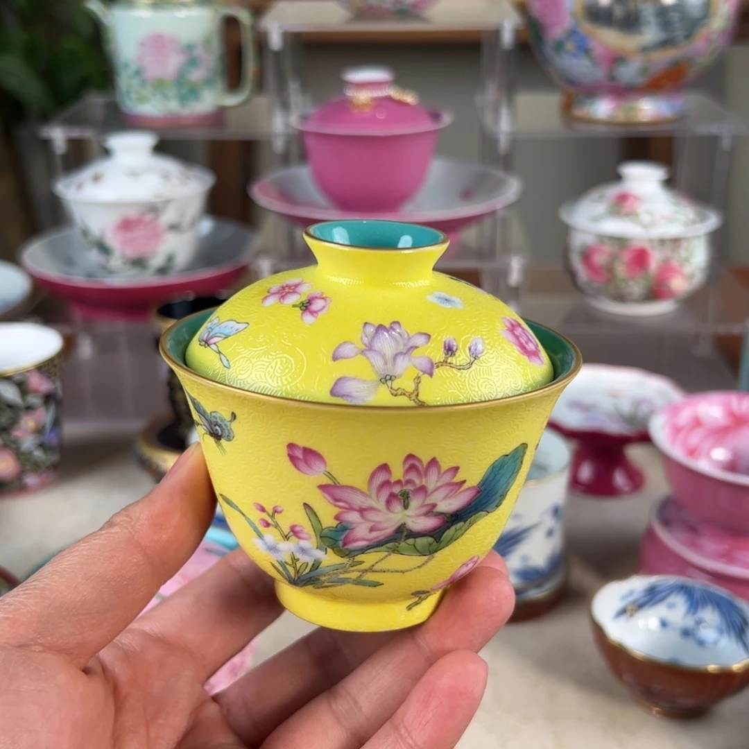 灿***6纯手工手绘 高端茶器