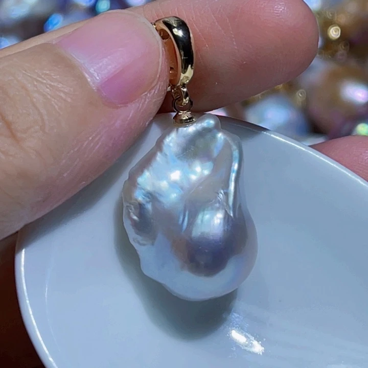 淡水珍珠未镶嵌颈饰