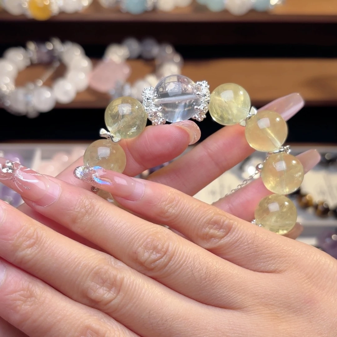 水晶手链合金W**…手串