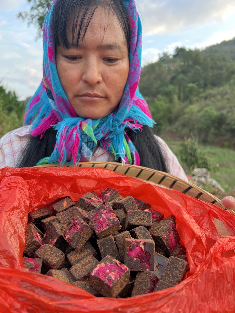 小金中缅山货【玫瑰黑糖】佤乡边境特产