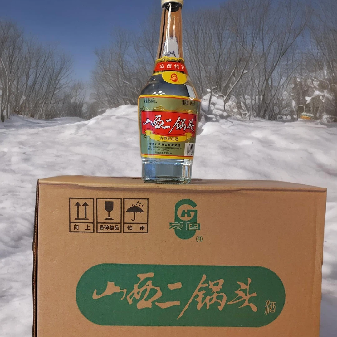 无品牌山西二锅头，40度465ml*12瓶一箱