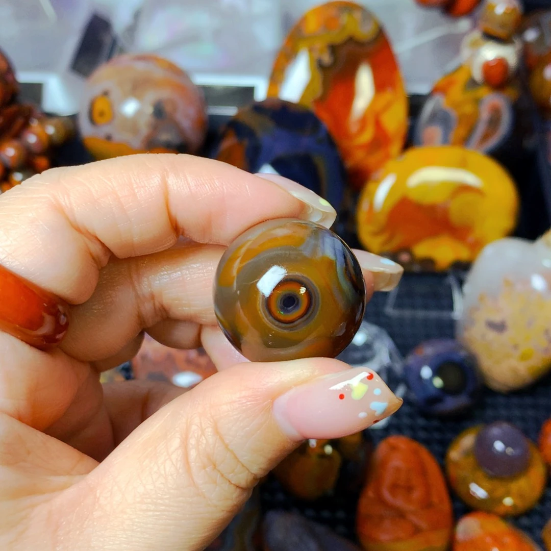 玛瑙/玉髓未镶嵌战国红玛瑙