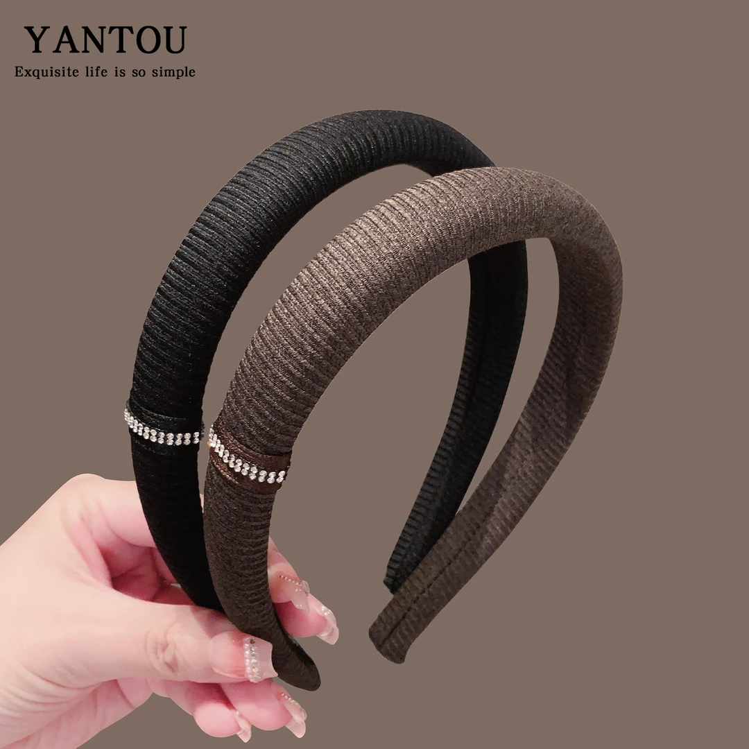 2025新款高级感春夏水钻发箍女气质时尚头箍高端日常外戴发卡头饰