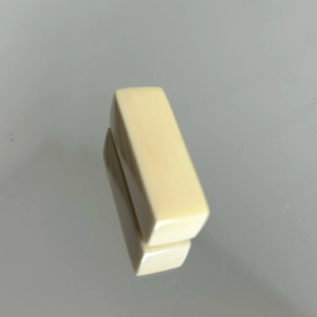 天然猛犸牙一字三通一字配饰