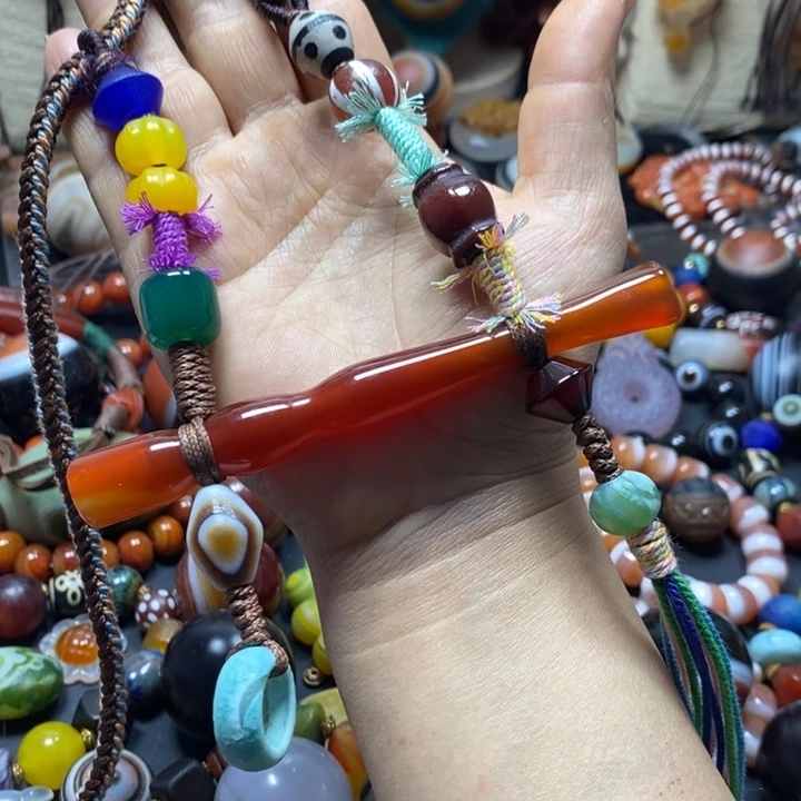 玛瑙/玉髓未镶嵌颈饰