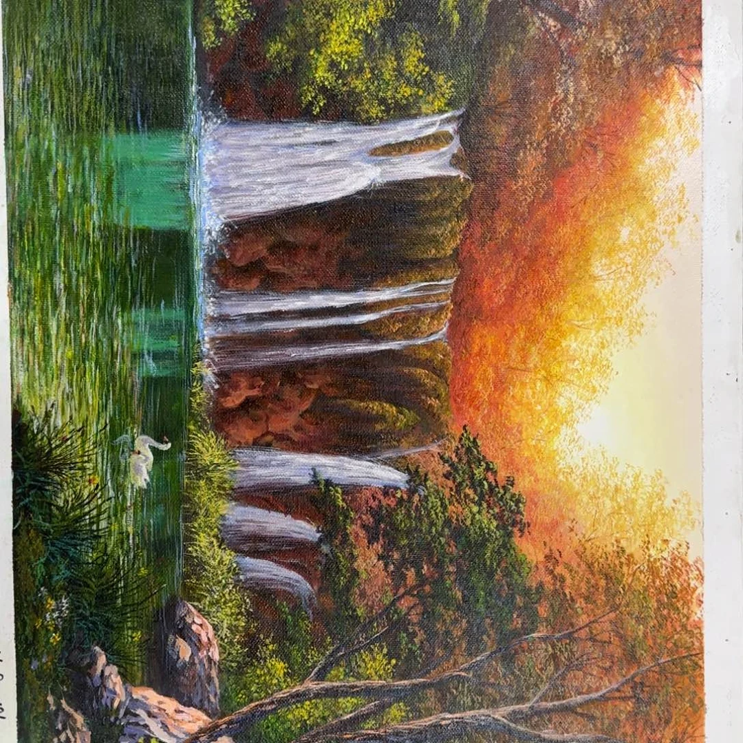 油画加油加油努力加油加油