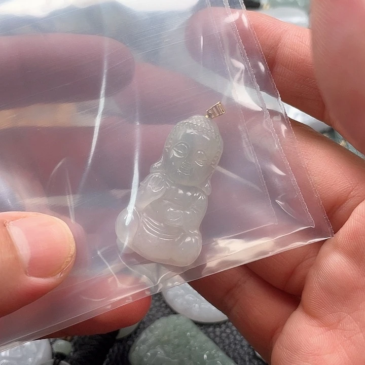 颈饰未镶嵌翡翠“**”翡翠