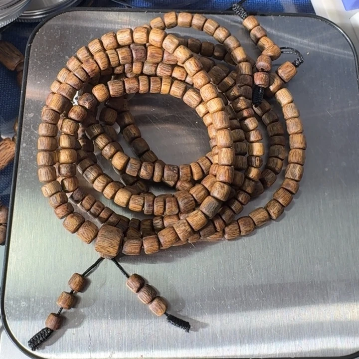 小***飞沉香沉香碎屑醇化料乌身圆叶奇楠沉香34克