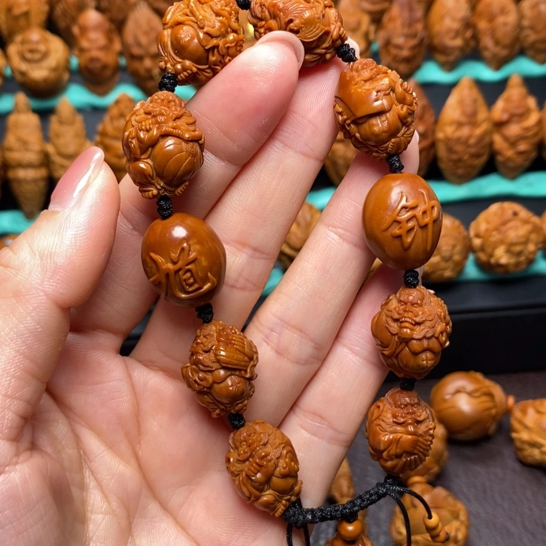 橄榄核手串/手链1.6钟馗